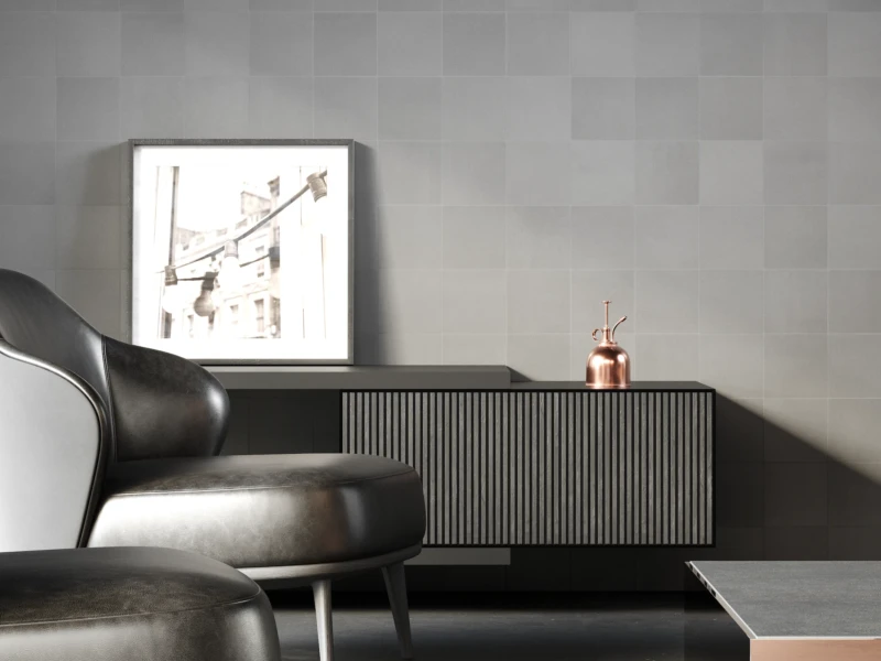 Carrelagex effet ciment gris pierre