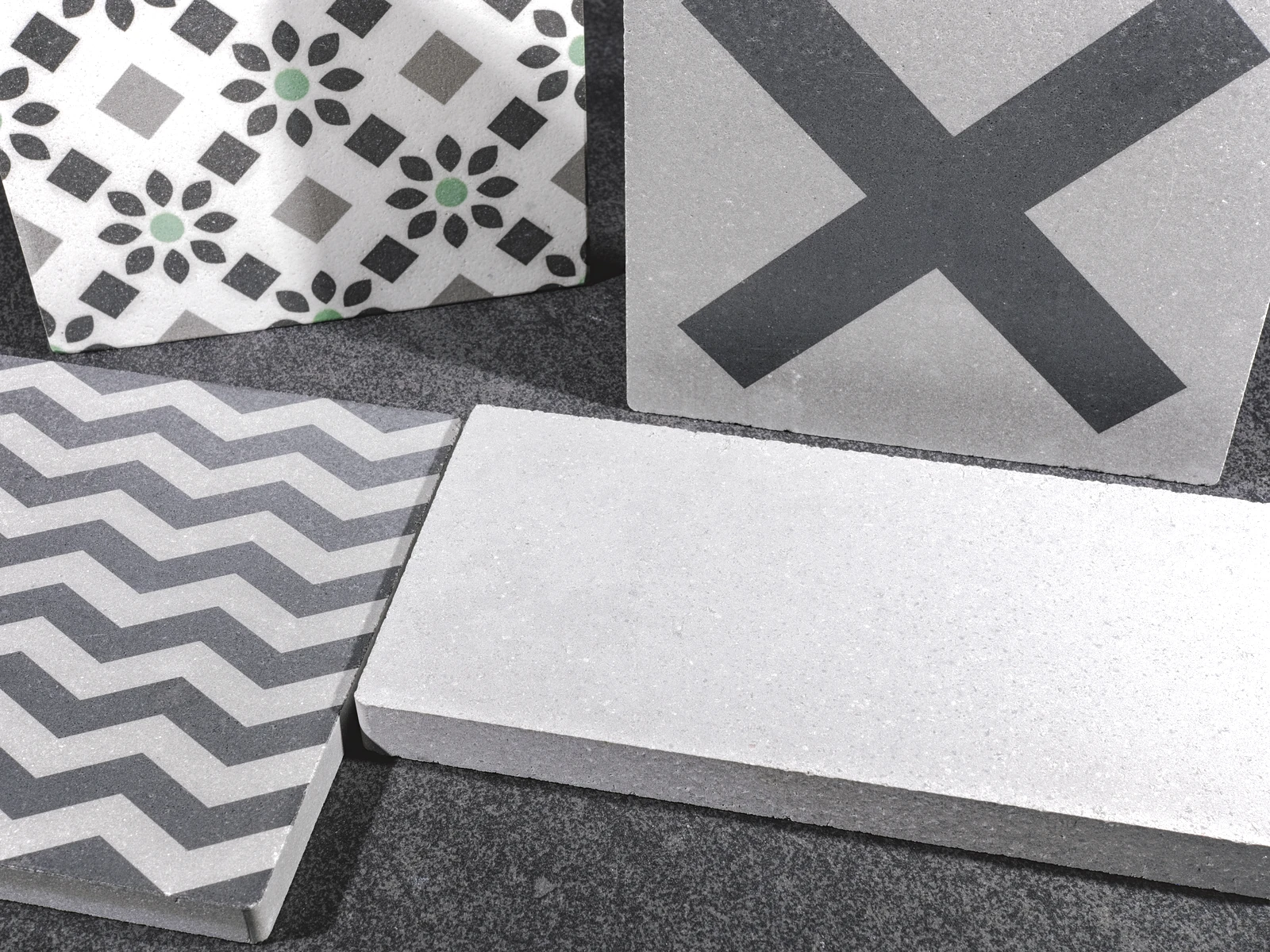 Dgeum | Carrelage en matériaux naturels Échantillon de divers carreaux de design fabriqués avec des matériaux naturels