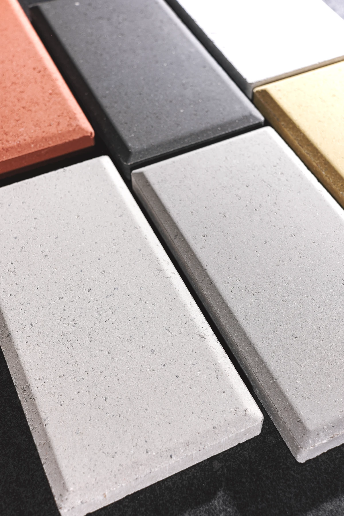 Carreaux extérieur en plusieurs couleurs