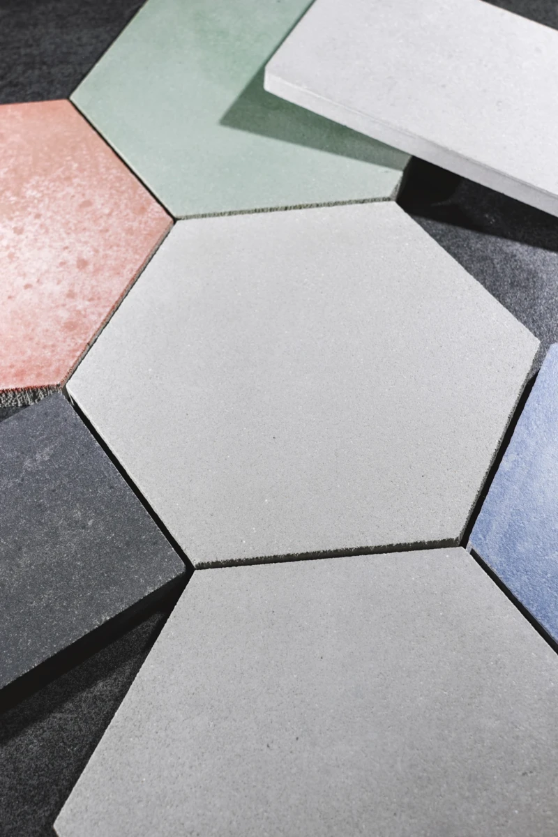 Collection de carreaux hexagonaux exclusifs pour sol et mur