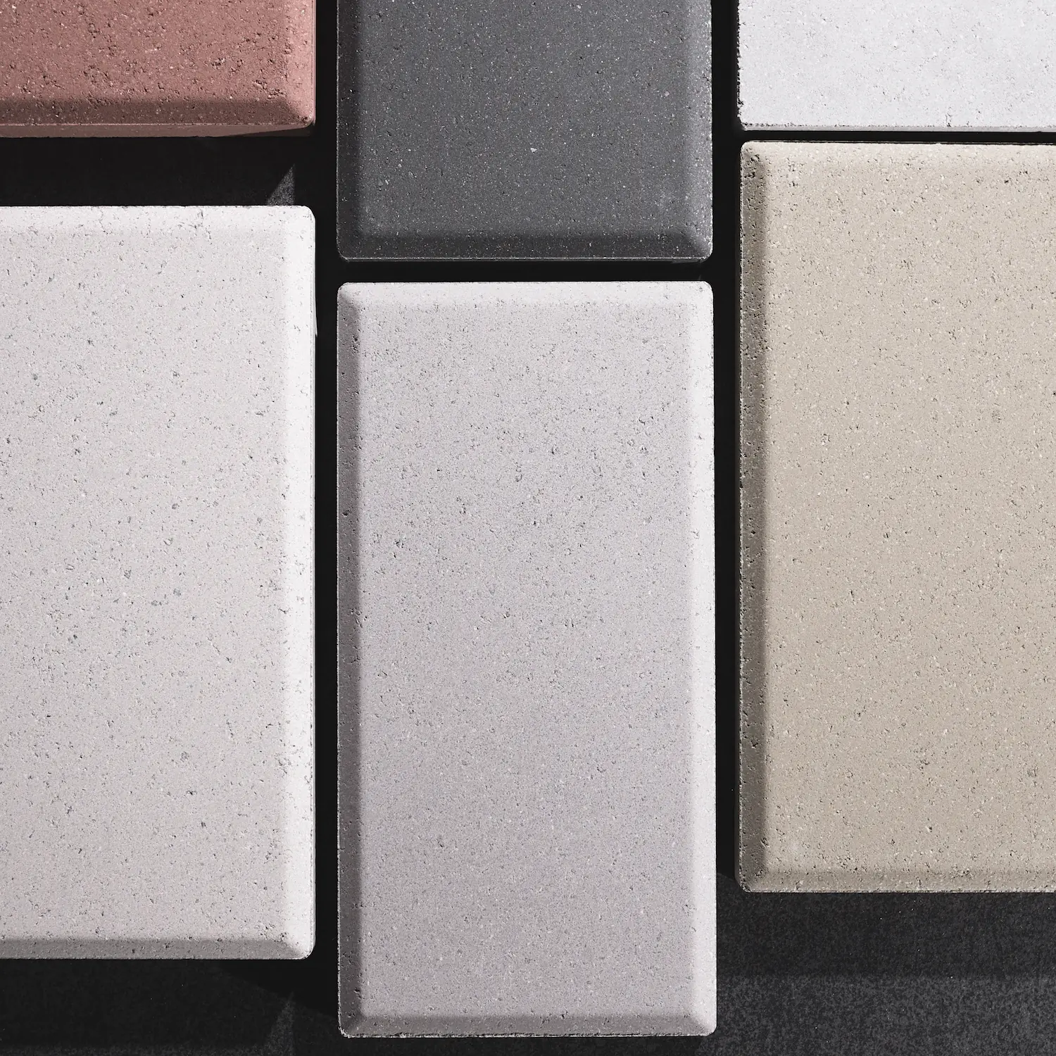 Texture RAW carrelages Texture technique de carrelages extérieur antidérapants disponibles en pigments naturels d'oxydes